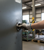 Premium Circular Flush Pull 78mm - Versatile Door Handle with Two Finishes - High-Quality Professional Grade for Industrial and Commercial Applicat...