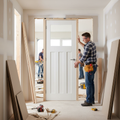 Premium Internal White 1930's DX Door with Obscure Glass Panel and Engineered Core for Modern Interiors