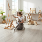 Premium 8mm Water-Resistant Laminate Flooring in Colorado Grey Oak - Durable and Stylish for Any Room
