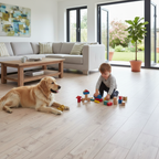 Premium 10mm Laminate Flooring - Water-Resistant, Eco-Friendly, Natural Wood Imitation for Any Room