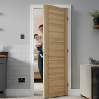 Premium Oak Laminate Internal Door with Stylish Design for Modern Interiors - High-Quality Professional Grade for Industrial and Commercial Applica...