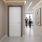 Premium Internal Moulded Smooth Caprice 2 Panel Fire Door with 30 Minutes Fire Resistance and Solid Core Durability