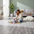 Premium 8mm Laminate Flooring with Water-Resistant Surface for Kitchens and Bathrooms