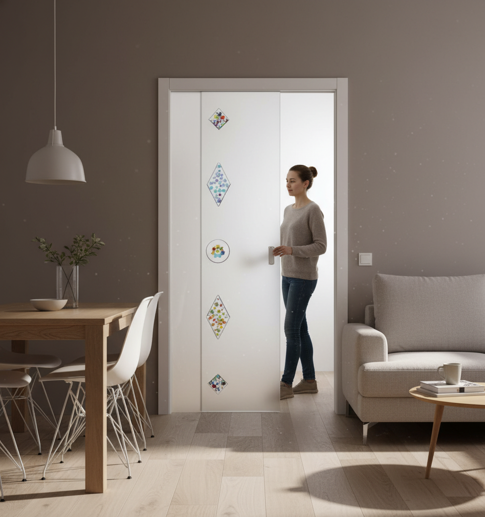 Professional Satin Glass Sliding Door System with 10mm Glass, Frame & Jambs - Custom Sizes Up to 1026mm x 2040mm