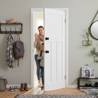 Internal Primed Door in Classic 1930's Style for Interior Use, Durable Timber Construction, Smooth Primed Finish - Image 2