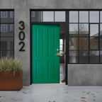 Premium Custom Made External Door with Solid Merbau Hardwood, 44mm Thickness, and Custom RAL Colour Options