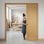 Premium Double Pocket Door Set with Galvanised Steel Frame, Unfinished Doors, and Adjustable Jambs for Customizable Interior Solutions