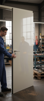 Premium Beige High Gloss FD30 Internal Fire Door - Custom Sizes and Finishes for Any Home Design