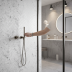 Premium Herringbone Marble Waterproof Wall Panelling for Elegant Interiors - High-Quality Professional Grade for Industrial and Commercial Applicat...