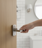 Premium Interior Bathroom Lock with Easi-T Reverse Function, Fire Door Rated, and 10-Year Guarantee - 76mm Size