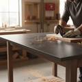 Premium Compact Square Edge Laminate Worktop 3050mm x 650mm x 12.5mm for Modern Kitchens