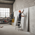 Premium Waterproof Wall Panelling with Realistic Stone Effect - 2420 x 600mm for Kitchen and Bathroom Installations