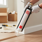 Premium 310ml Waterproof Acrylic Sealant for Laminate & Timber Flooring - Flexible and Paintable Gap Filler