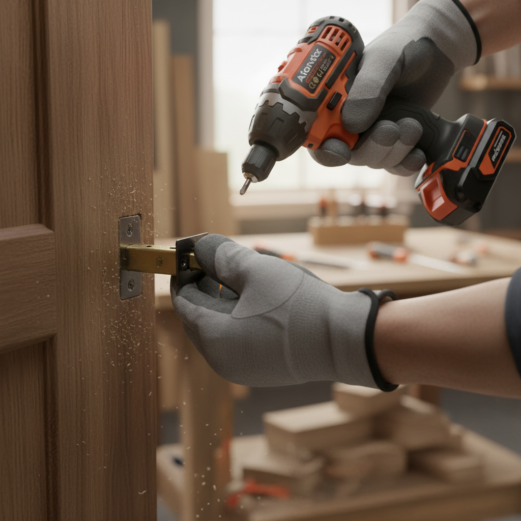 Premium 78mm (3'') Bolt Through Tubular Latch - Gun Metal Finish for Uniform Door Aesthetics