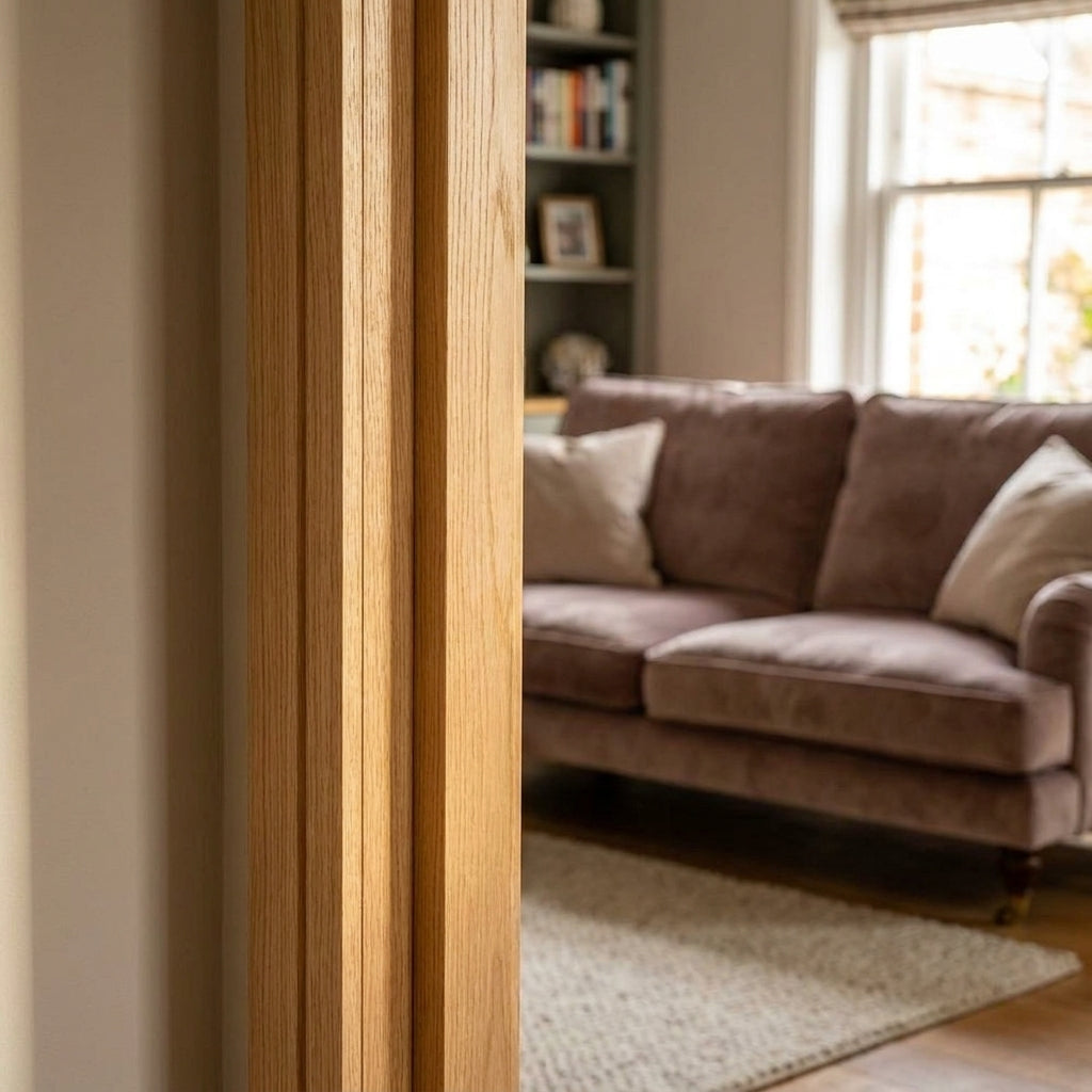 2.1m Internal Softwood Fire Door Lining Unfinished with Lifetime Guarantee - detail view