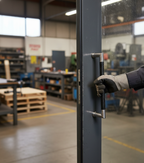 Premium Carbon Fibre Pull Handle - Stylish Grade 316 Stainless Steel Design for Domestic and Industrial Use