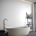Premium Waterproof Wall Panelling - White Lustre Stone Design, 800 x 400mm, Easy Installation for Modern Interiors