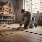 Premium 12mm Water-Resistant Laminate Flooring in Grand Oak Brown Finish for Durability and Elegance in Any Space