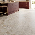 Porcelain Wall and Floor Tile - Beige Matt, 900x900mm, 9mm Thick, 1.63m² Coverage - detail view