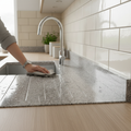 Premium Rounded Edge Upstand 3000mm - High-Quality Laminate with Granite Effect for Kitchen Aesthetics