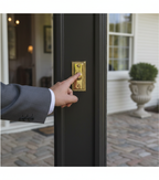 Premium Georgian Style Bell Push with Complete Fixings for Easy Installation - High-Quality Professional Grade for Industrial and Commercial Applic...