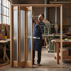 Premium 5 Leaf Bi-Folding Door Set with Slim Line Design and High-Quality Hardware