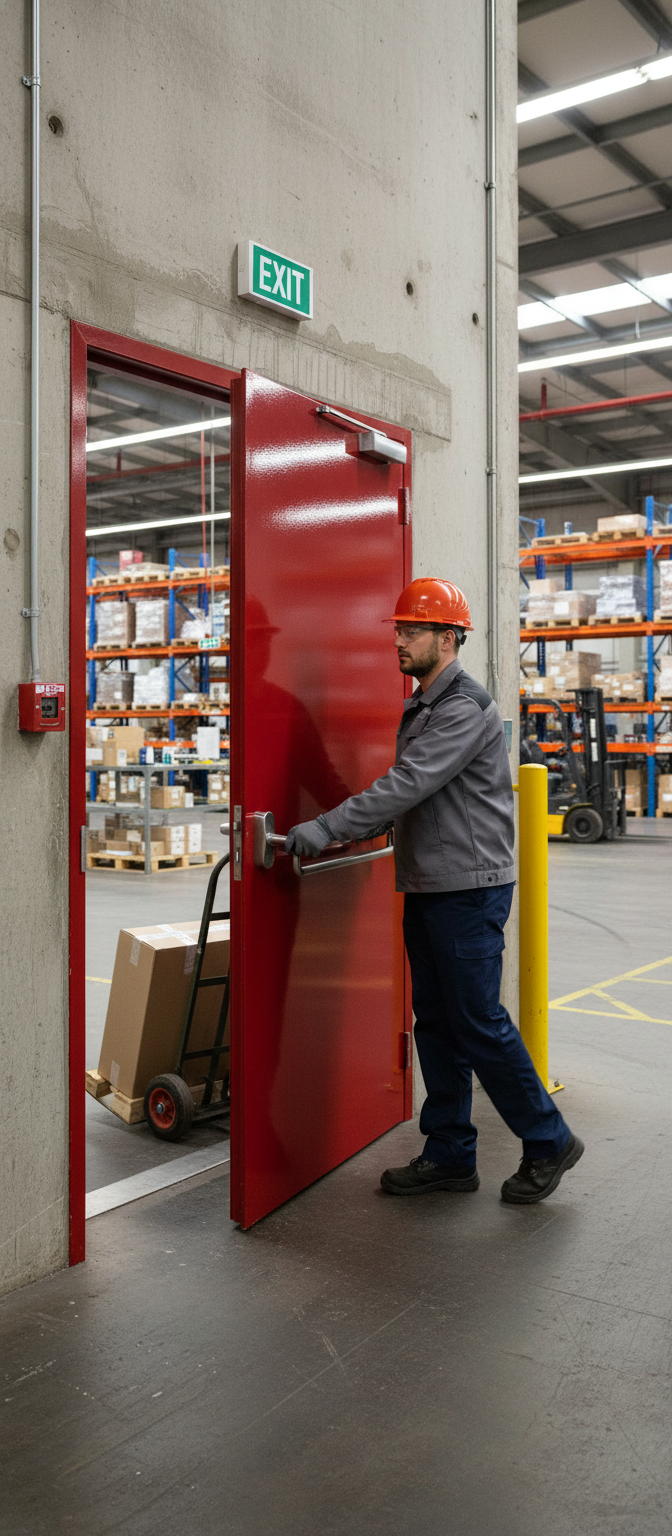 Premium High Gloss Internal Fire Door - Custom Sizes, Designer Finish, Bespoke Options