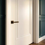 White Internal Made-to-Measure Primed Elegance Lancaster 1 Panel Door - detail view