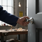 Premium Oval Round Mortice Door Knob on Elegant Tiered Rose with 10 Year Mechanical Guarantee and Fire Door Rating