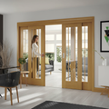 Premium Sliding French Doors with Fixed End Panels - Space-Saving Design for Open-Plan Living, Engineered for Strength and Stability