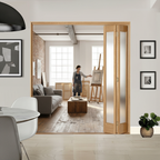 Premium 5 Leaf Bi-Folding Door Set with Slim Line Design and High-Quality Hardware