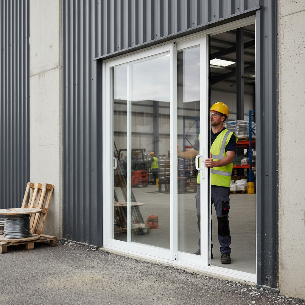 Premium High-Performance 6ft Sliding Doors with Double Glazing and Multi-Point Lock System