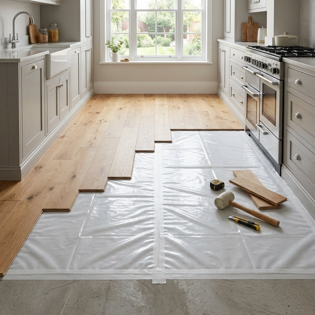 Water Vapour Barrier Sheet Underlay 0.3mm Thickness
