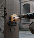 Premium Fleur de Lys Letter Plate for Authentic Home Decor - Ideal for Cottages and Castles