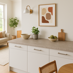 Square Edge Laminate Worktop in Minos Stone, 3000mm x 600mm x 38mm