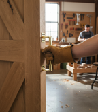 Premium Cranked Pull Handle with Oval Grip for Commercial Use - 225mm Length and 50mm Projection