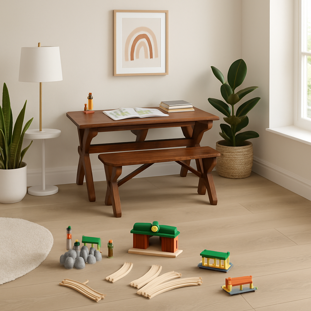 Water Resistant 8mm Laminate Flooring in Fawn Oak Wood Essence