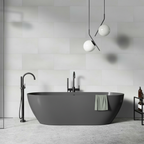 Premium Light Grey Concrete Wall Panelling with UV Resistant Coating - 4mm Thick, Easy Installation, Ideal for Modern Interiors