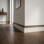 2.4m Walnut Laminate Scotia Beading for Elegant Finishing
