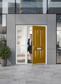 Premium External Fire Doorset with Sidelight - 30 Minute Fire Resistance, Multipoint Locking System and Thermal Efficiency