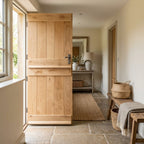 Internal Oak Solid Unfinished Rustic Grange Ledged Stable Door