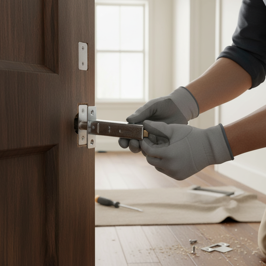 Premium 2.5" Tubular Latch for 35mm and 40mm Door Thickness with Versatile Applications