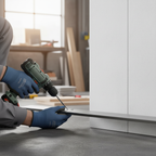 Premium Aluminium Skirting Trim for SPC Wall Panels - 2.6m Length for Enhanced Aesthetics