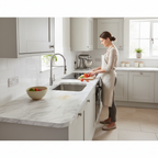 Premium Rounded Edge Laminate Worktop 3000mm x 600mm x 38mm - Durable and Easy to Maintain - Image 2