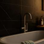 Black Marble SPC Wall Panelling 4mm High Gloss Finish 778x389mm - detail view