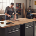 Premium Rounded Edge Laminate Worktop 3000mm x 600mm x 38mm - Durable Oak Effect for Modern Kitchens