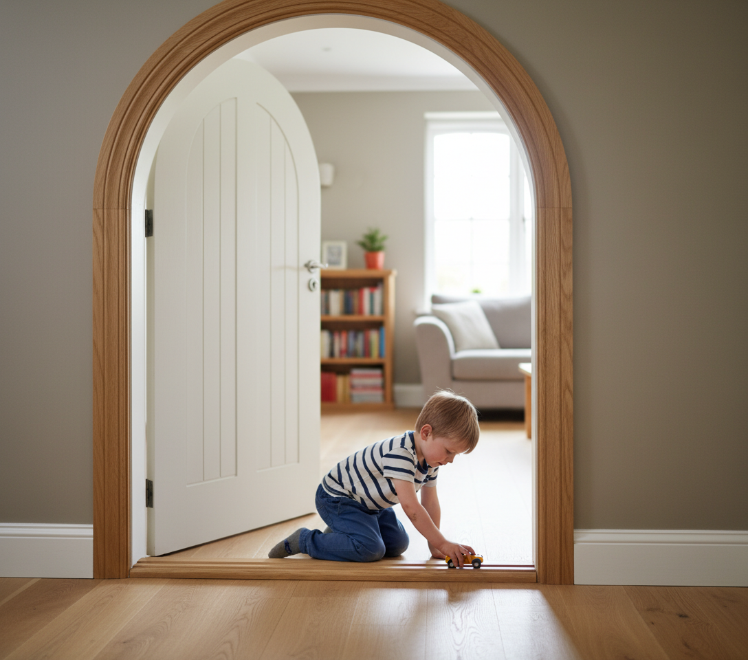 Premium Solid Oak Architrave 3·- Contemporary and Traditional Profiles Available