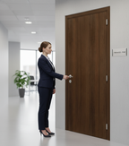 Premium Internal Flush Fire Door FD60 with Custom Sizing Options and Certification for Enhanced Safety