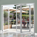 Premium 10ft Slimline White Timber External Bifold Door Set with Double Glazing and Complete Installation Kit