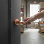 Premium Lever Handle on Round Rose - Stylish Design with Durable Finish and 10-Year Guarantee